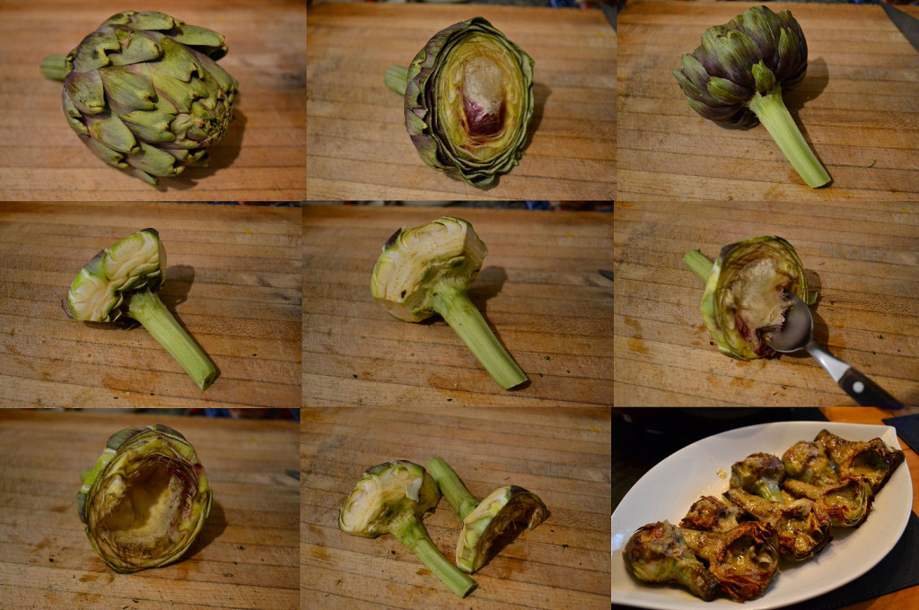 Artichoke preparation