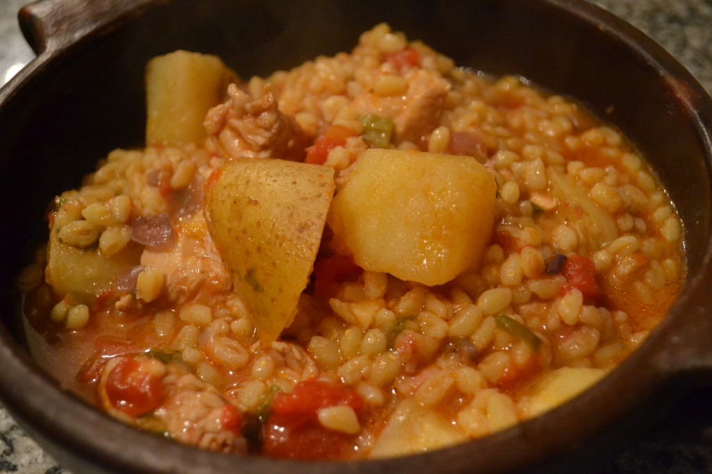 Wheatberry stew